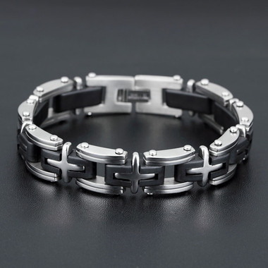 STAINLESS STEEL BRACELET-STEEL TIDE